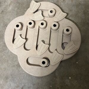 Interactive Beige Pet Puzzle Toy